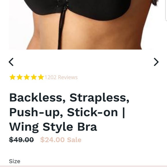 💥👜💋Silicone stick on bra💋👜💥 - Picture 4 of 5